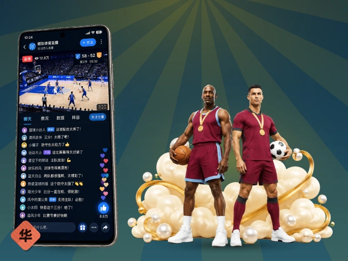 华体会 APP，随时掌握比赛进程